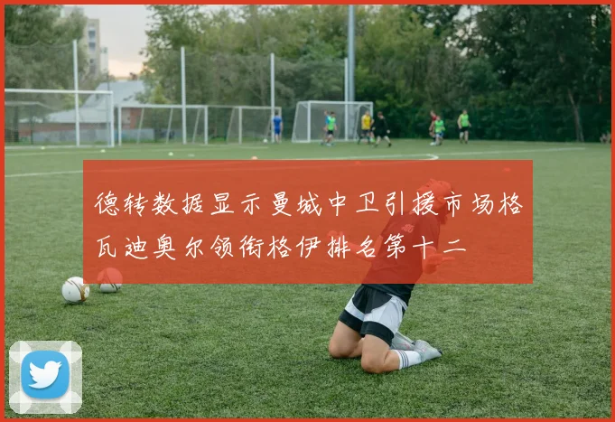 德转数据显示曼城中卫引援市场格瓦迪奥尔领衔格伊排名第十二